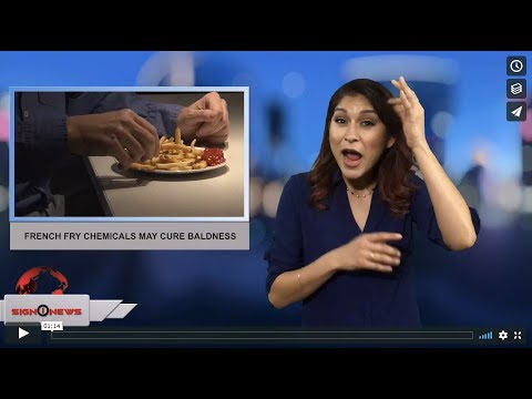 French fry chemicals may cure baldness (ASL - 2.6.18)