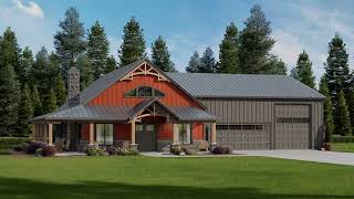 Best Selling Barndominium | 3-Car Garage + More | Plan 5032-00151