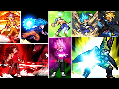 Best Ultimates/Supers In Dragon Ball - JUS MUGEN