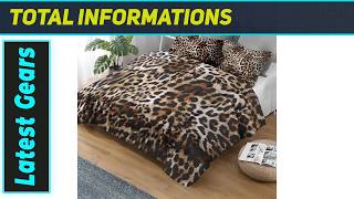 Leopard Cheetah Comforter Set: Wildly Cozy Bedding Upgrade!