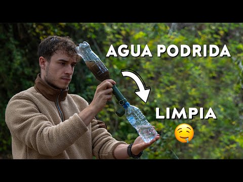 BEBIENDO agua PODRIDA 🤮 (  Y Como Purificarla RAPIDO Y BARATO )