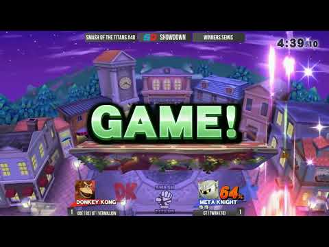 Smash of the Titans #48 - Winner Semis: GoE|Vermillion (Cloud/DK/Wario) vs GT|Twan (Meta Knight)
