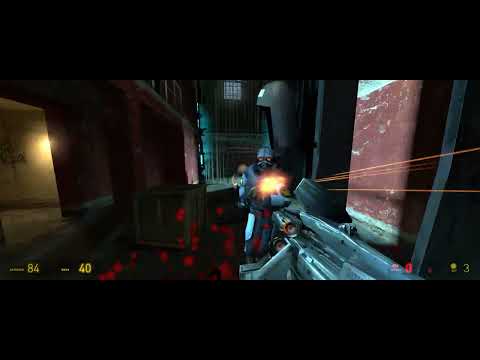 Half Life 2 random in-medias-res gameplay 01 ULTRAWIDE GAMING ON ULTRA, RTX ON, DLSS 3.5 HunSub