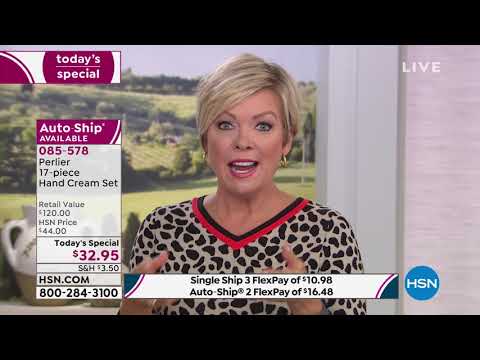 Perlier 17pc Hand Cream Set with 16 Minis   3.3oz AntiAg...