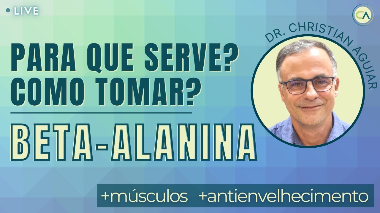 BETA-ALANINA para que serve? É bom? Ganha MASSA Muscular? ANTIENVELHECIMENTO? Como tomar?