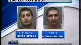 260-pound pot bust