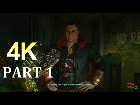 CYBERPUNK 2077 Walkthrough Gameplay Part 1 - 4K (FULL GAME)
