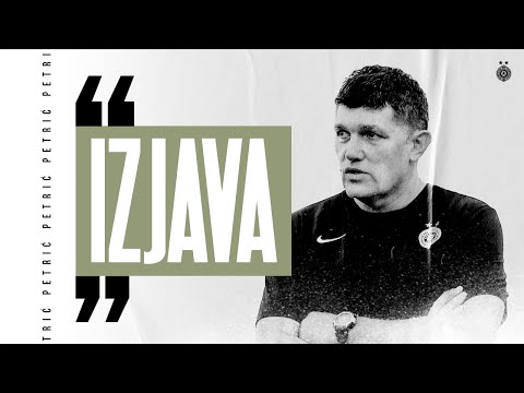 Izjava posle utakmice FK Partizan - FK Mladost Novi Sad - Gordan Petrić