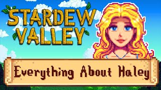 Everything About HALEY in Stardew Valley