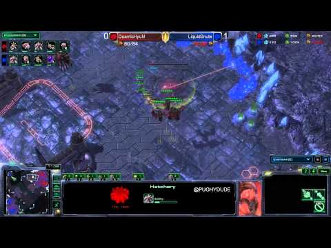 HoTS Go4SC2 #281 Liquid Snute v Quantic Hyun ZvZ G2 Starcraft 2 Pughy