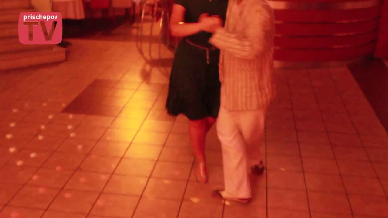 Russia, Moscow, Milonga "TANGOBAR", 11.11.2009 Alexander Krupnikov & Irina Shashkina