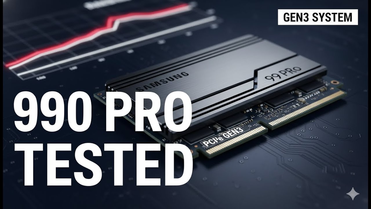 Samsung 990 Pro After Real Use  Benchmarks, Thermals & Gen3 Limitations Explained with Magician 9