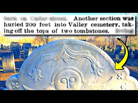 Can I Find Two Headstones Damaged By A Boiler Explosion in 1888?