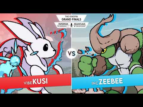 VIBE| Kusi (Ori and Sein) Vs InC | ZeeBee (Kragg) The Kingpin Rivals of Aether Grand Finals