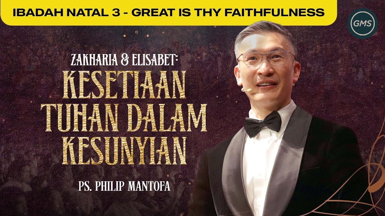 𝗚𝗠𝗦 𝗖𝗛𝗥𝗜𝗦𝗧𝗠𝗔𝗦 𝗖𝗘𝗟𝗘𝗕𝗥𝗔𝗧𝗜𝗢𝗡 3 “𝗚𝗥𝗘𝗔𝗧 𝗜𝗦 𝗧𝗛𝗬 𝗙𝗔𝗜𝗧𝗛𝗙𝗨𝗟𝗡𝗘𝗦𝗦” - 14 Desember 2025 (GMS Church)