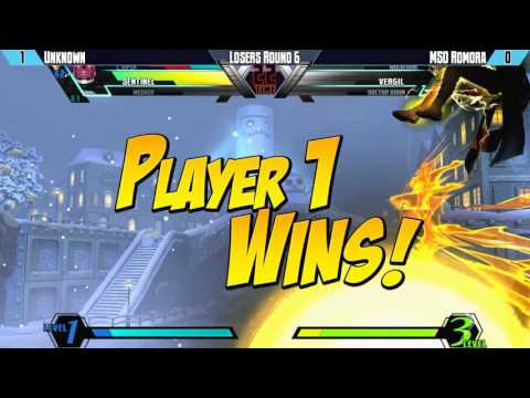 GB Mar 17, 2016 - UMvC3 - Unknown vs MSD Romora