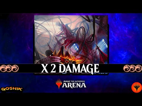 The Rollercrusher Ride x2 damage | Historic MTG Arena