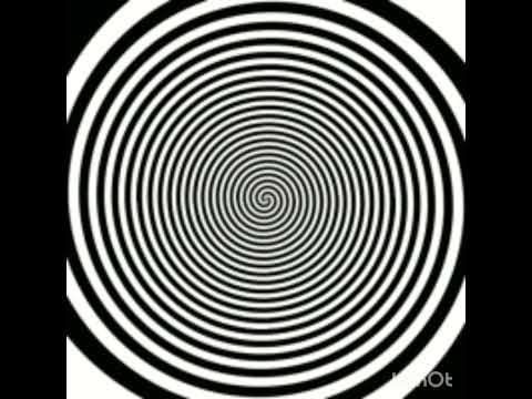 hypnotic spiral black and white circle#freeplastine #hypnotised #illusion #foryou