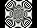 hypnotic spiral black and white circle#freeplastine #hypnotised #illusion #foryou