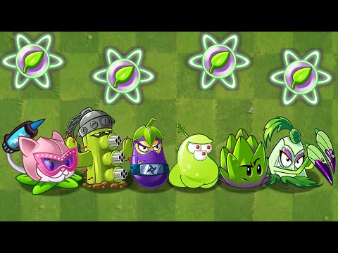 Plants vs. Zombies 2 Mod All PIERCING Plants vs Brickhead Zombie! WIN The Game!