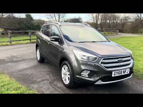 2018 (68) REG FORD KUGA 1.5T ECOBOOST PETROL SUV 6 SPD MANUAL £8490