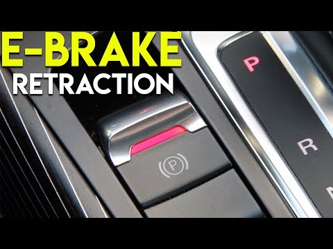 How to Retract an Electronic Parking Brake | Audi B8.5 S4