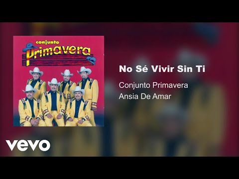 Conjunto Primavera - No Se Vivir Sin Ti (Audio)