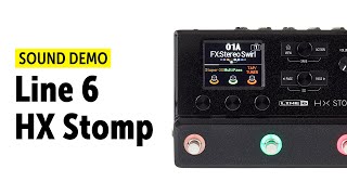 Video thumbnail for Line 6 HX Stomp - Sound Demo (no talking) by Guitar Bonedo
