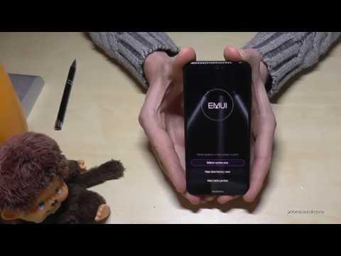 Huawei P20 Lite: How to make a factory data reset (hardreset) with the buttons?