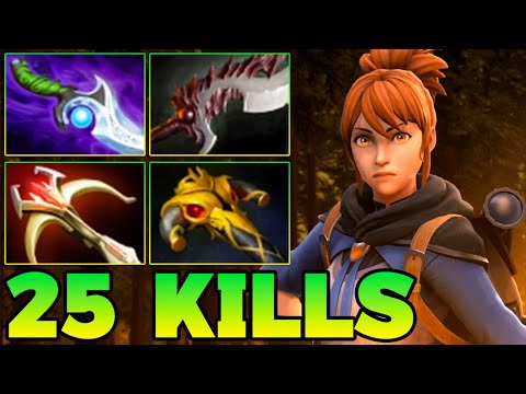 25 Kills Marci Dota 2 !! Marci Dota 2 Offlane Carry Guide Pro Gameplay Build 7.39 7.40