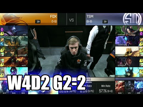TSM vs Echo Fox | Game 2 S6 NA LCS Summer 2016 Week 4 Day 2 | Team Solomid TSM vs FOX G2 W4D2 1080p