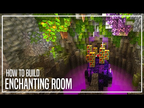 How to Build a Lush Cave Enchanting Room in Minecraft
