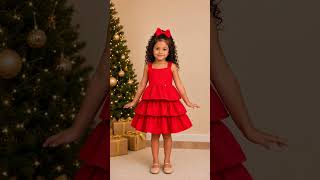 Vídeo de Vestido Infantil Vermelho 3 Marias