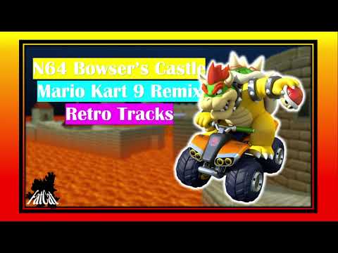 (Outdated) N64 Bowser's Castle - Mario Kart 9 Fanmade Retro Remix