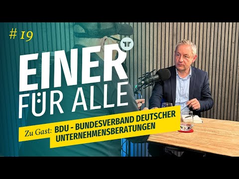 Podcast: Unternehmensberater beraten? Wie der BDU Mehrwert für eine anspruchsvolle Branche schafft