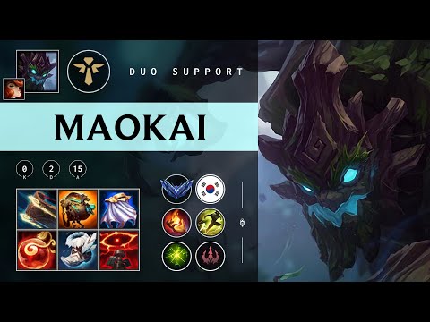 Maokai Support vs Nautilus - KR Diamond Patch 25.24