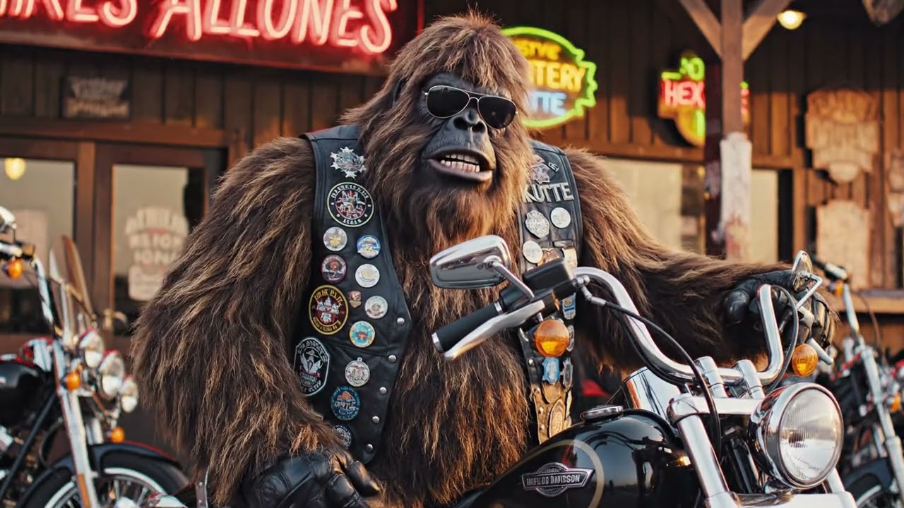 Bigfoot Rides With the Club