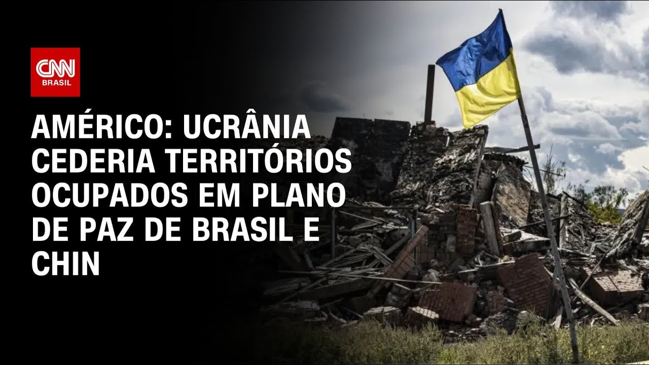 Américo: Ucrânia cederia territórios ocupados em plano de paz de Brasil e China | BASTIDORES