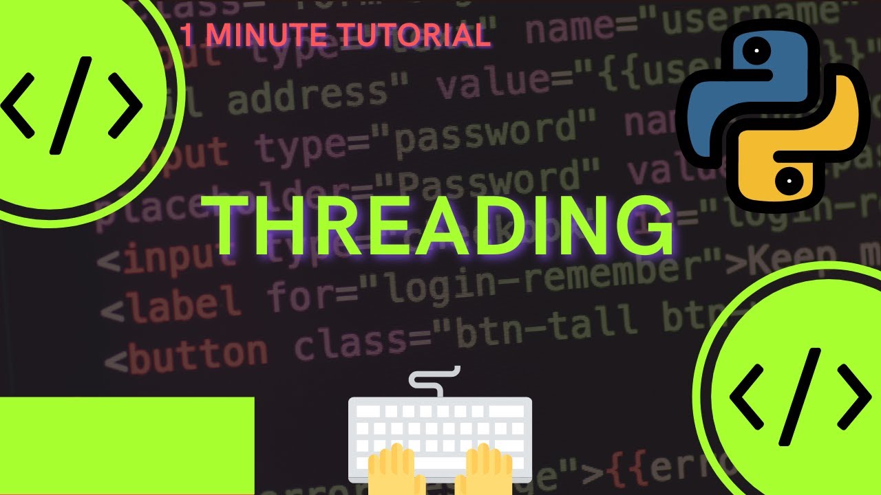 Multiple functions can be run at the same time using Thread in Python (code in description) #Shorts