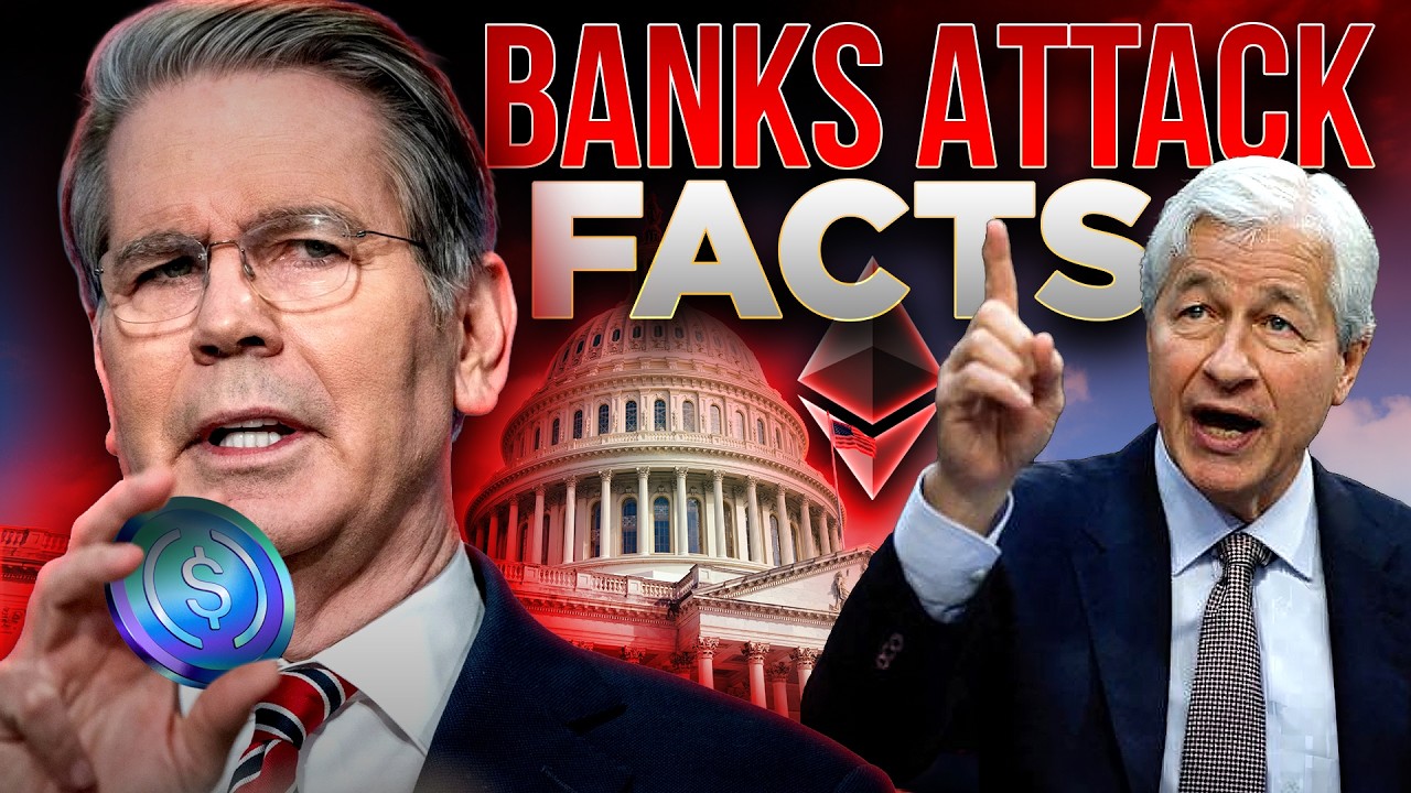 Banks Attack Stablecoin Yield Report!🔥Scott Bessent Backs CLARITY🚨