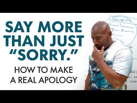 用正確的方式道歉：如何做出真正的道歉 (Say Sorry the Right Way: How to Make a Real Apology)