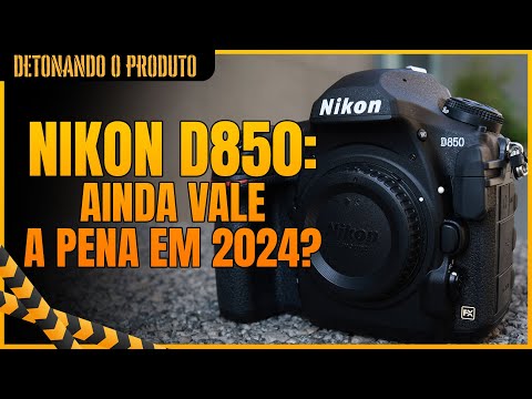 Câmera Nikon D850 45.7mp, 4k, Wi-Fi (Corpo) - Detona Shop