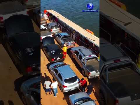 Paralisação da balsa entre Araguaiana-MT e Registro do Araguaia-GO causa transtornos a moradores