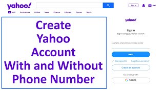 Create Yahoo account WITH & WITHOUT Phone number in 2021| Create Yahoo account without Phone Number