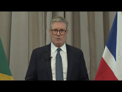 Video Thumbnail: UK's Starmer says 'irresponsible rhetoric coming from Russia' | AFP
