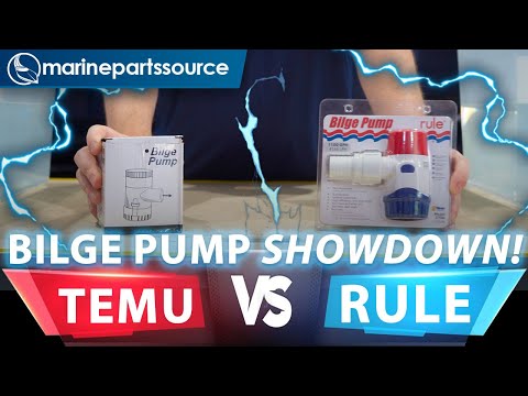Temu vs. Rule Bilge Pump — SHOCKING Test in Dirty Water!