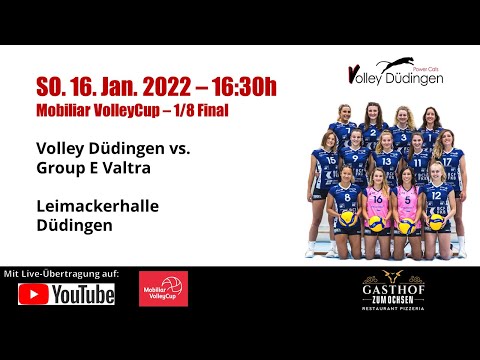 Mobiliar VolleyCup 1/8 Final:  Volley Düdingen - Group E Valtra