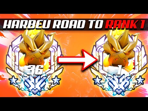 Harbleu Roadhog and Hammond - Road to Rank 1! [ Overwatch Season 32 Top 500 ]