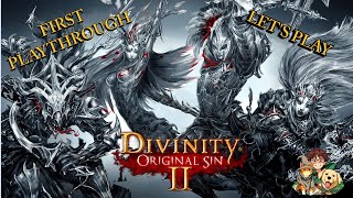 First Playthrough Divinity Original Sin 2 - Bloodmoon Island (LIVE GAMEPLAY)