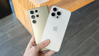 Let’s Settle It - iPhone 15 Pro Max vs Galaxy S23 Ultra